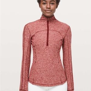 Lululemon Run Briskly 1/2 Zip